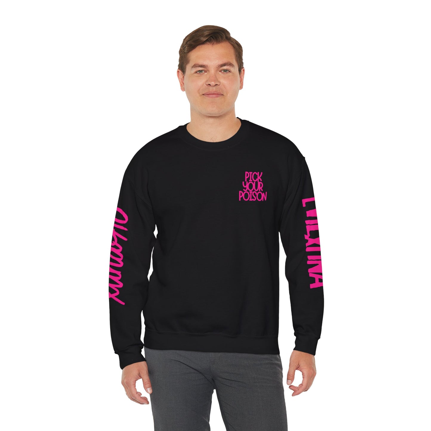 Pick Your Poison – EvilxTina Edition Crewneck Sweatshirt