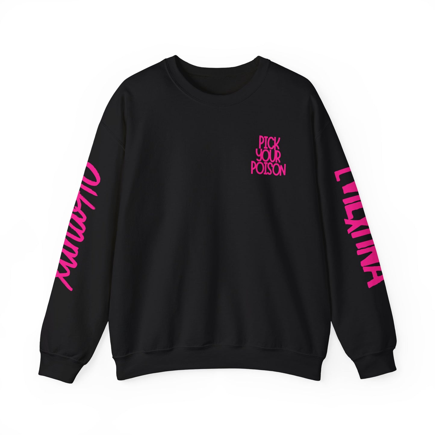 Pick Your Poison – EvilxTina Edition Crewneck Sweatshirt