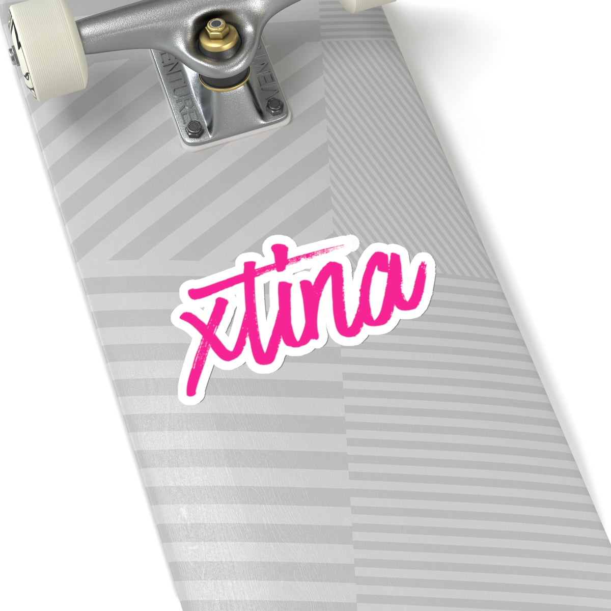 Hot Pink xtina Sticker: Show Your Fandom in Style!