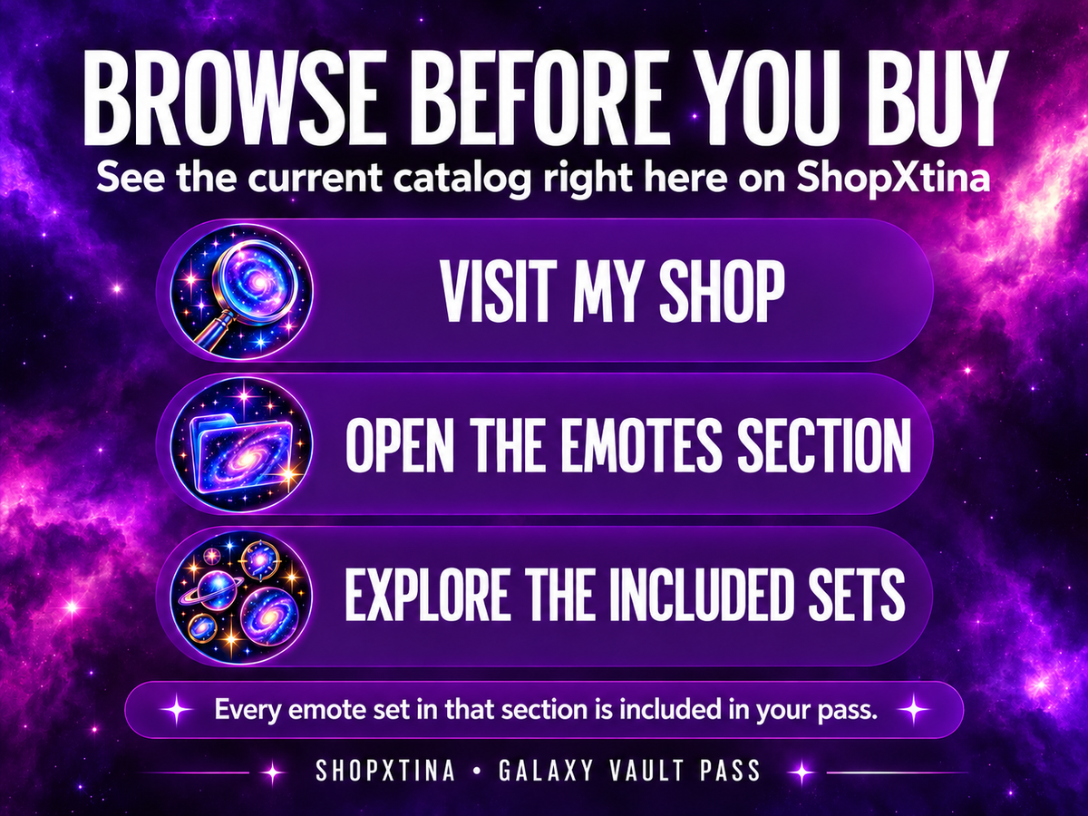 Every Emote Set: Past and Future | The Galaxy Vault Pass